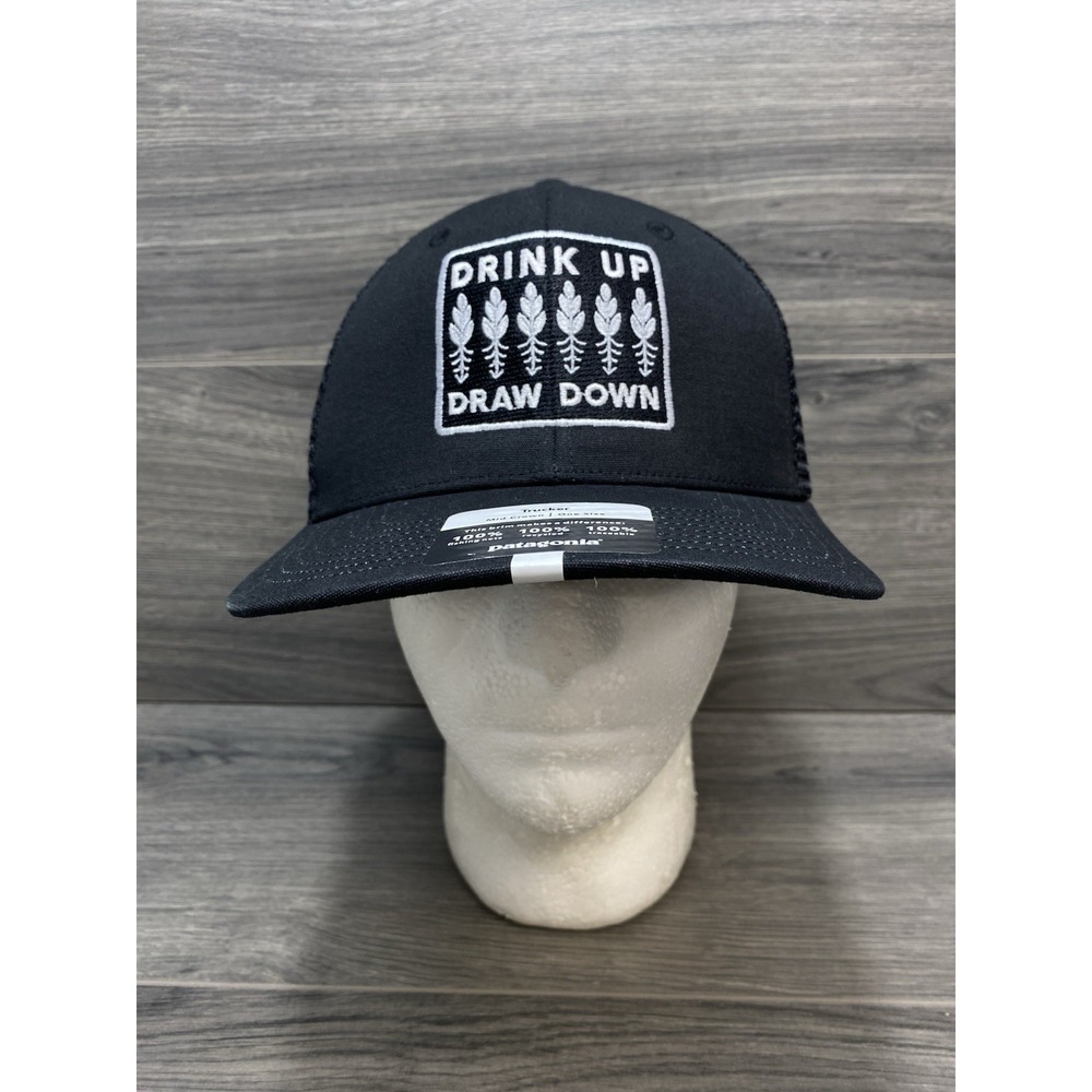 Patagonia Drink Up Draw Down Dogfish Head Snapback Trucker Hat NWT